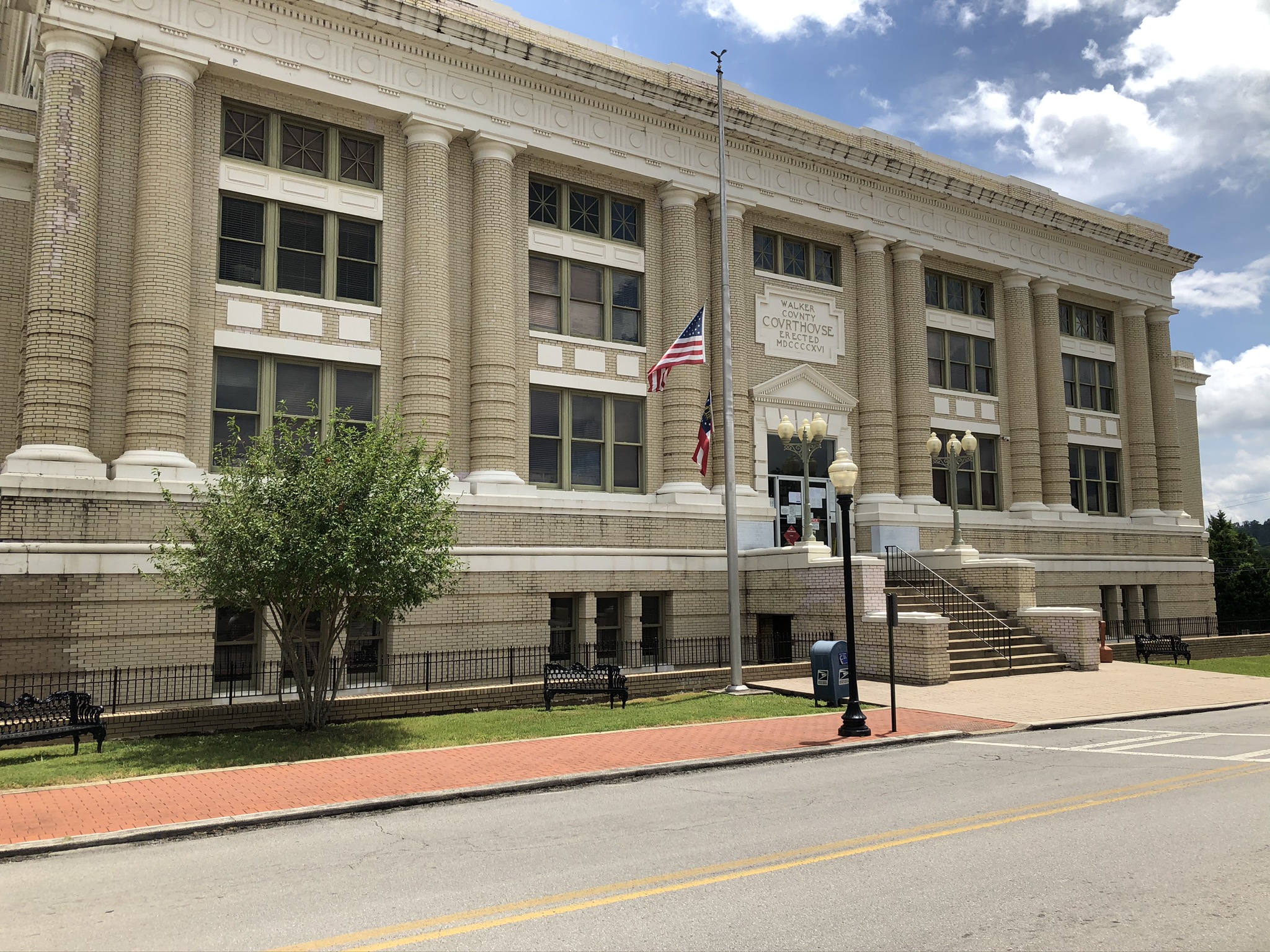 Historic Walker County Courthouse in LaFayette GA